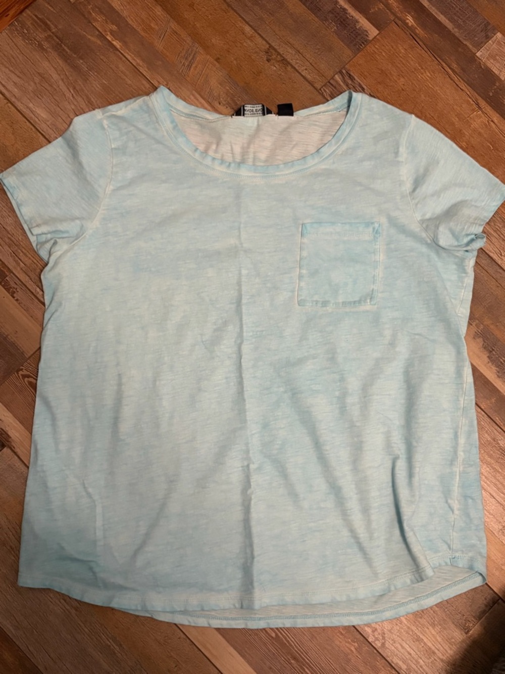 Lands' End Pale Blue Short Sleeve Tee